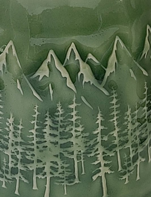 Texture Tray (Large) - Forest and Mountain