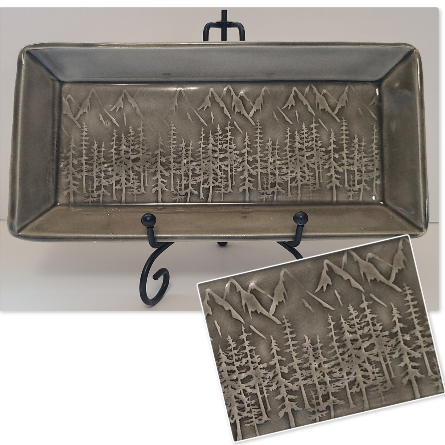 Texture Tray (Medium) - Forest and Mountain