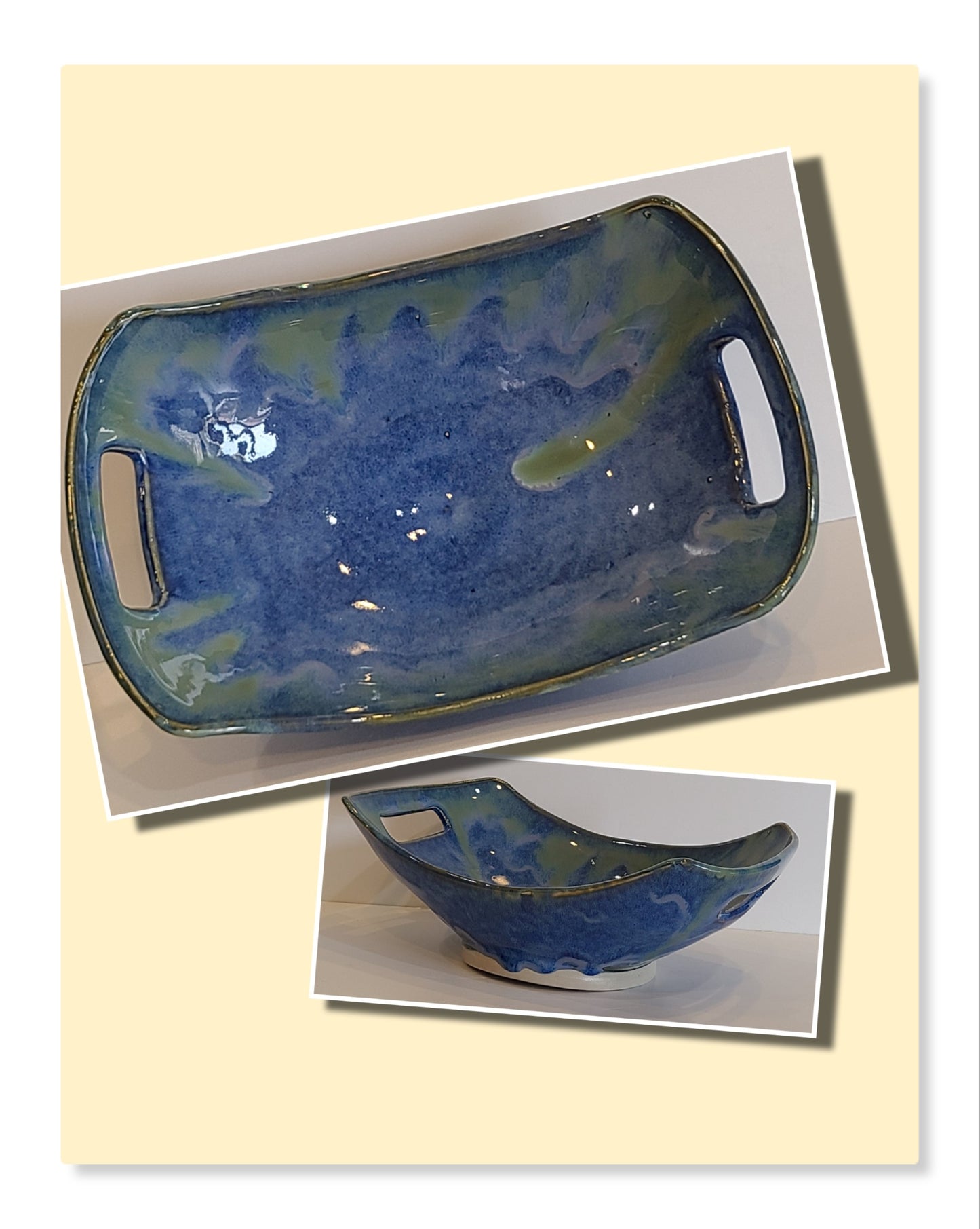 Oblong Handle Bowl