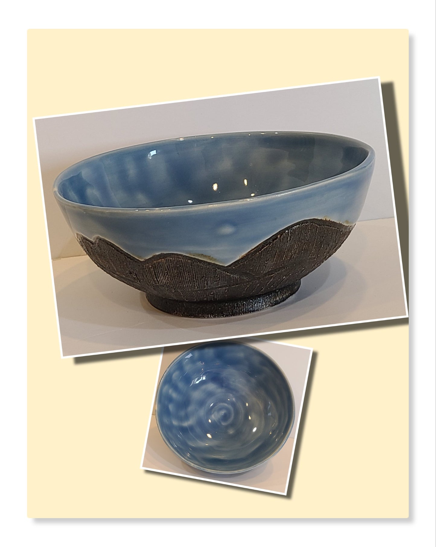 Serving Bowl - Mountain Range