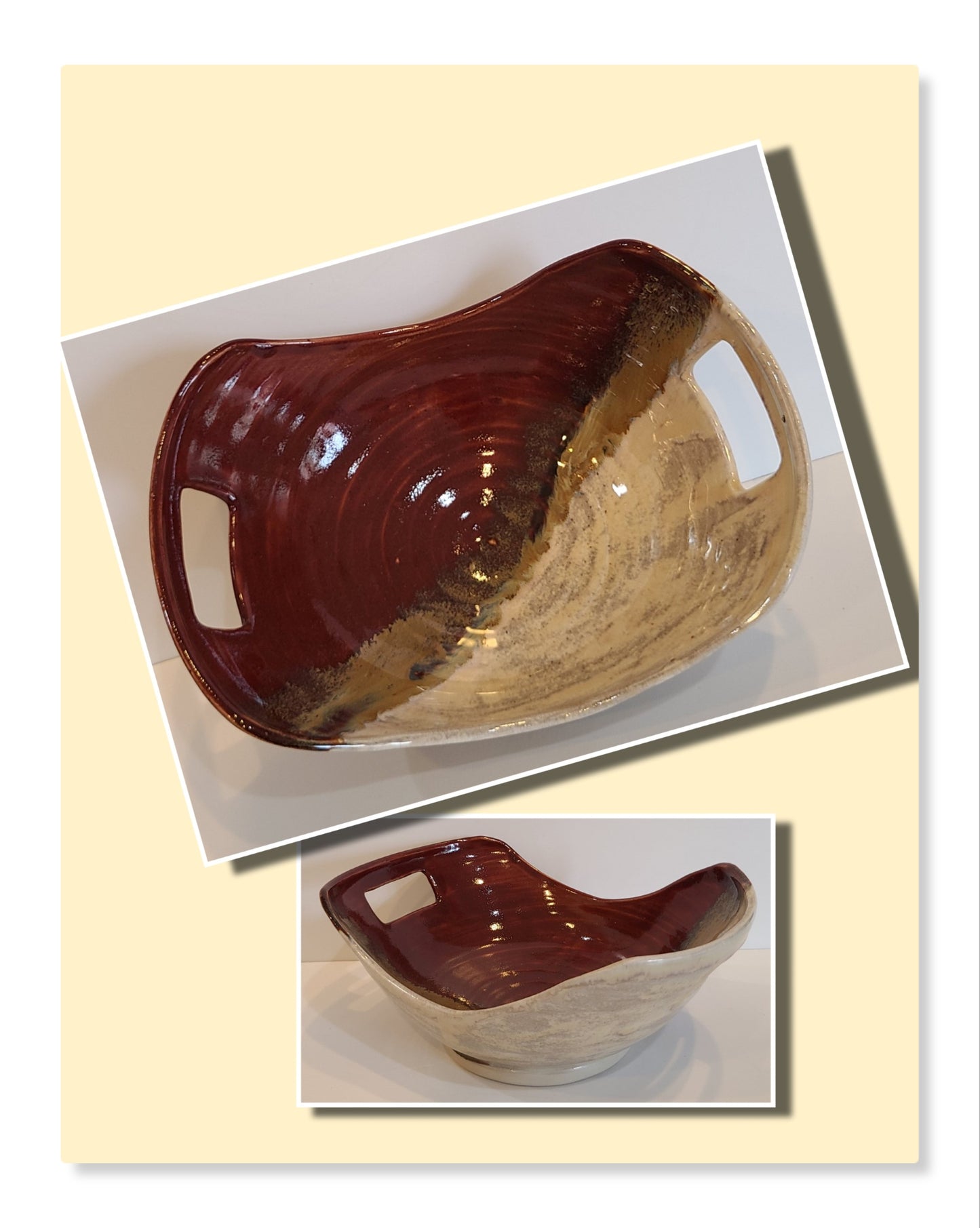 Oblong Handle Bowl