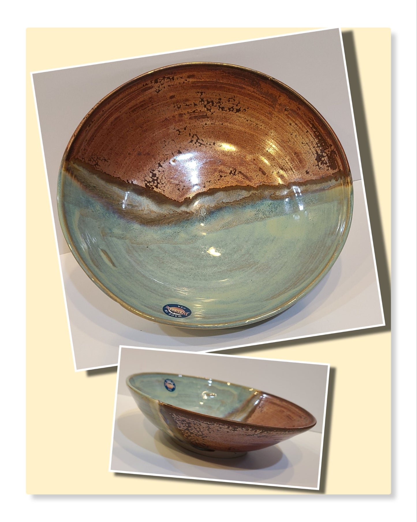 Serving Bowl - Day at the Beach