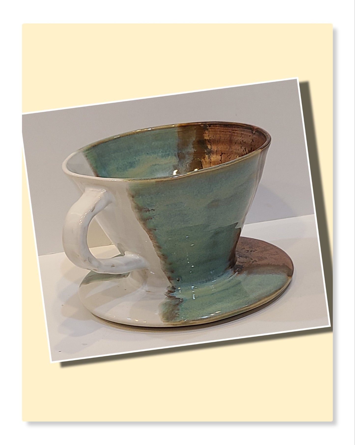 Coffee Pour Over - Copper Patina