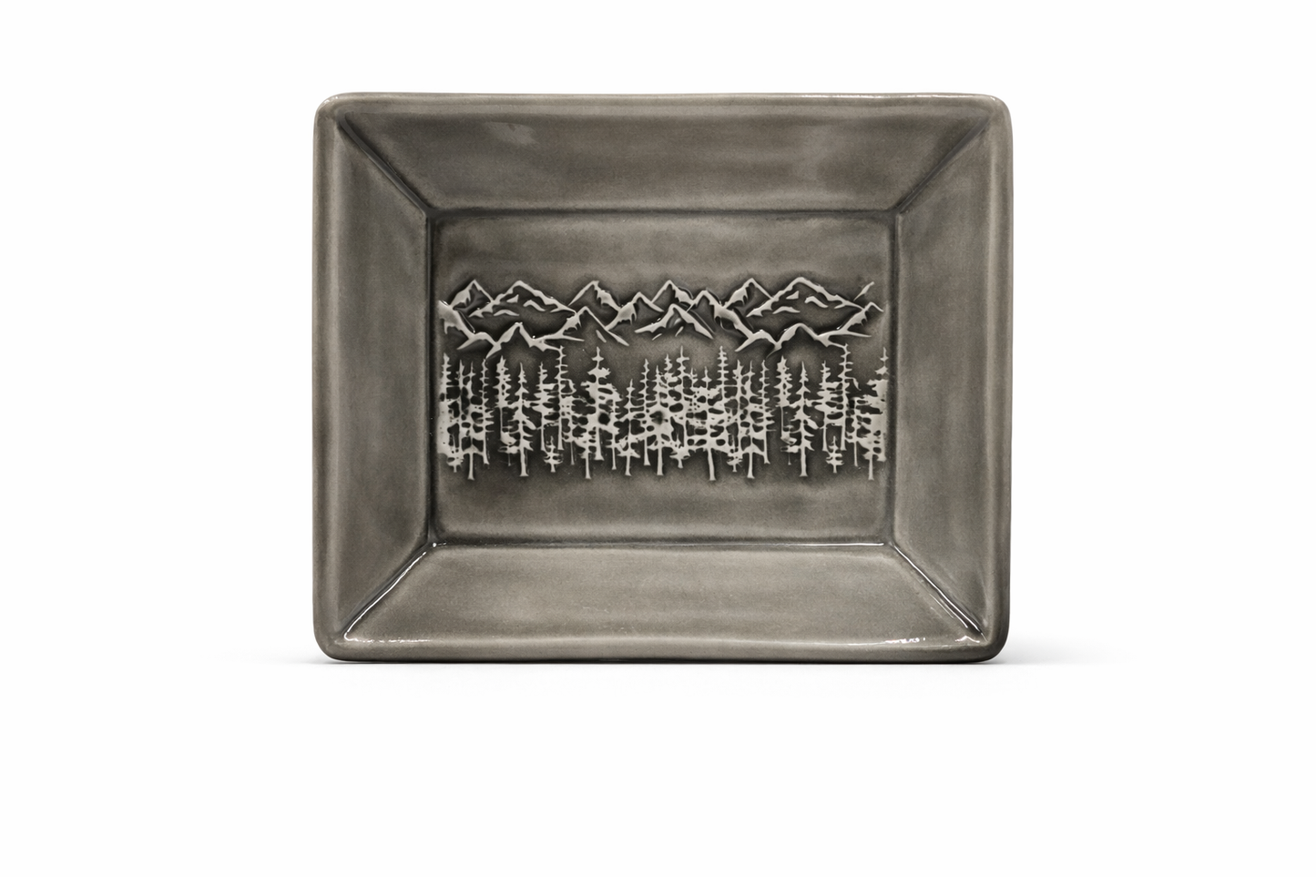 Mountain Forest Rectangular Tray (Small)