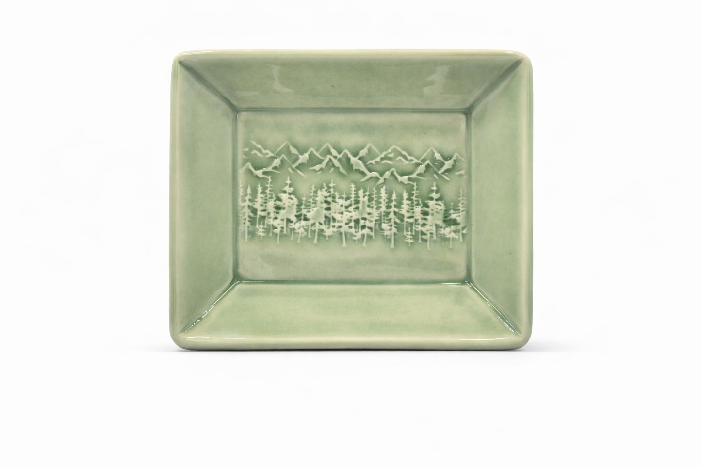 Mountain Forest Rectangular Tray (Small)