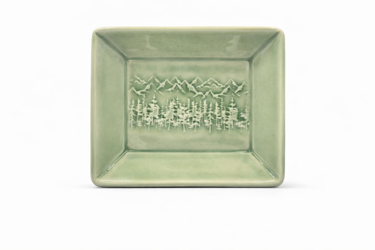 Mountain Forest Rectangular Tray (Small)