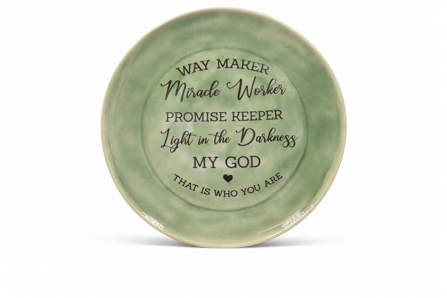 "Way Maker" Scripture Plate