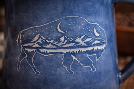 Bison Mountain Range Mug