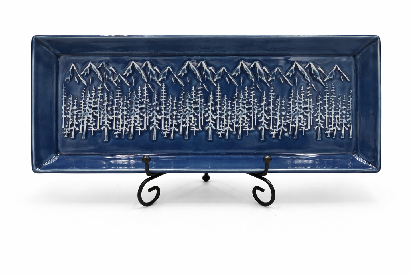 Mountain Forest Rectangular Tray (Large)