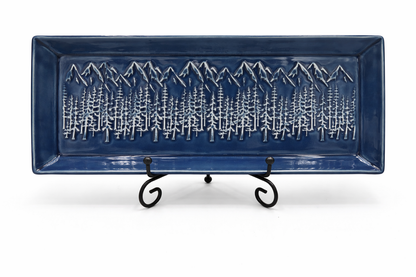 Mountain Forest Rectangular Tray (Large)