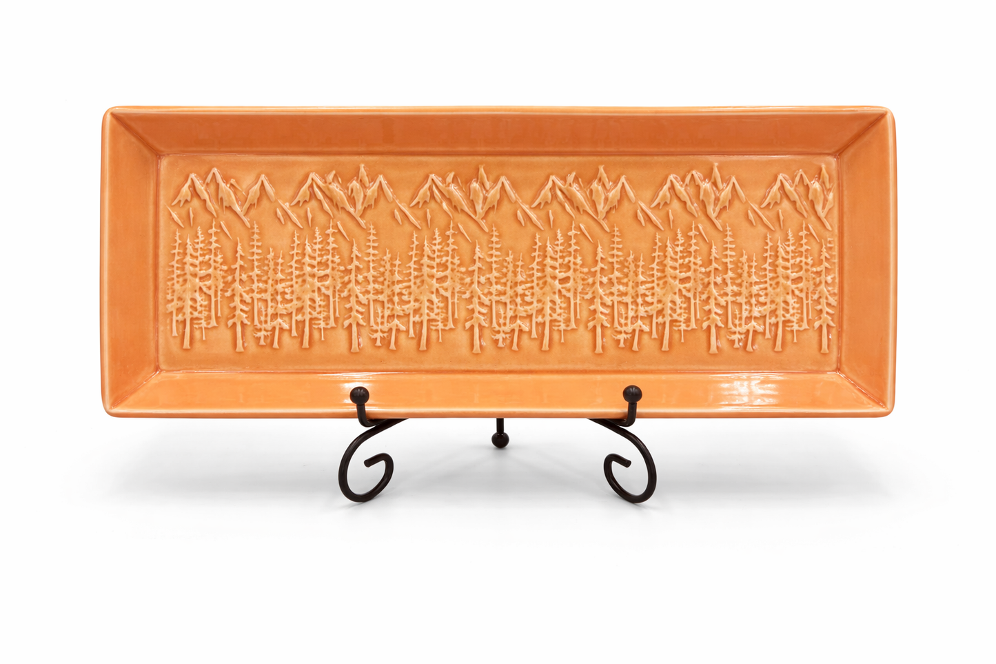 Mountain Forest Rectangular Tray (Large)