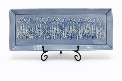 Mountain Forest Rectangular Tray (Large)