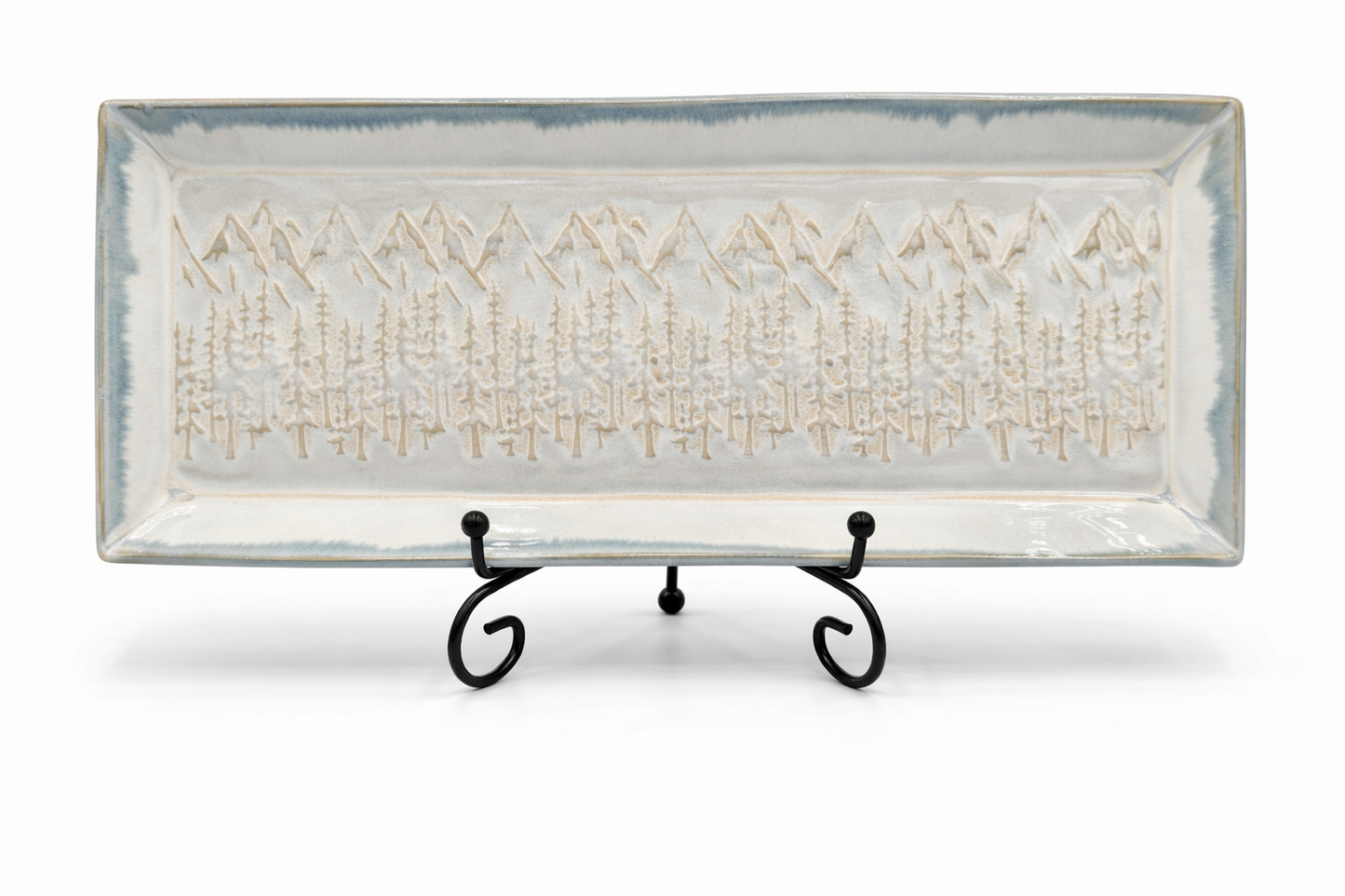 Mountain Forest Rectangular Tray (Large)