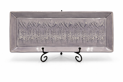Mountain Forest Rectangular Tray (Large)